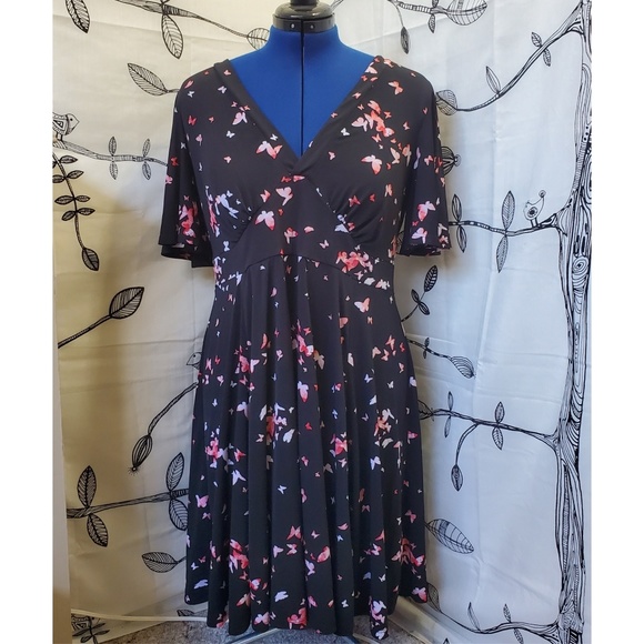 Torrid - Butterfly Dress - Picture 1 of 7